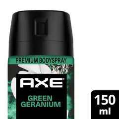 AXE - Desodorante Aerosol BodySpray GREEN GERANIUM 150ML
