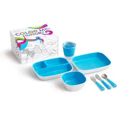 MUNCHKIN - Set 7 utensilios de alimentación para niños