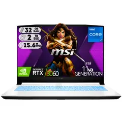 MSI - PORTATIL INTEL CORE I7 11800H RAM 32GB Ssd 2TB RTX 3060 6GB
