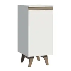 MADESA - Mueble de Cocina Bajo Reims 35 cm 1 Puerta Blanco