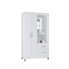 GENERICO - Closet En Madera 2 Puertas 2 Cajones De 181*99cm