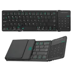 NILLKIN - Teclado Inalambrico Pocket Keyboard Plegable Con Panel Táctil