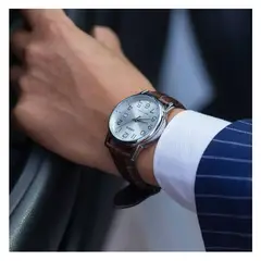 CASIO - Reloj MTP-V002L-7B2 Cafe Para Caballero