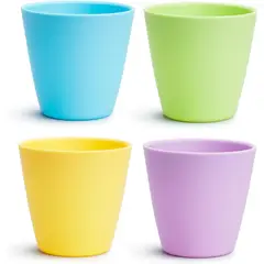 MUNCHKIN - Vasos de entrenamiento para niños 8 oz pack de 4