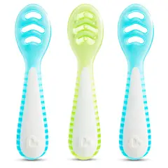 MUNCHKIN - Cucharas para bebé Munchkin® Gentle Dip™ 3 Pack