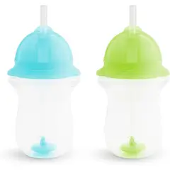 MUNCHKIN - Vaso de Niños con Tapa de Clic 10 oz Pack 2 -
