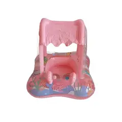 INFANTILES CAJUROMIX - Bote Flotador Techo Para Bebes Rosa