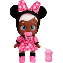 CRY BABIES - Muñeca Bebé Llorona Cry babie Disney Minnie Morena