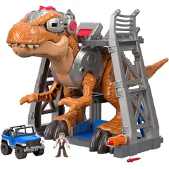 IMAGINEXT - Dinosaurio Jurassic World Imaginex T-Rex Ataque De Escape