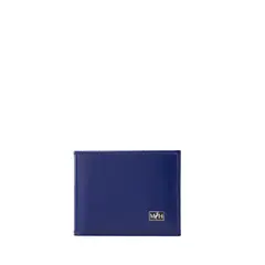 MARIO HERNANDEZ - Billetera Extraplana 6 Tarjetas Azul Esencial