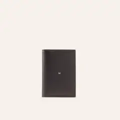 MARIO HERNANDEZ - Porta Pasaporte Sencillo Negro Rojo Castellano