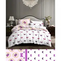 SIRENITAS - Juego de sabanas Cama Sencilla Mariposa Elegante