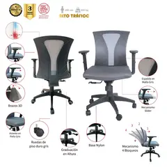 MUEBLESYA - Silla De Escritorio y Oficina Tena Línea Ejecutiva Premium