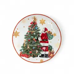 AMBIENTE GOURMET - Plato base noche buena snow