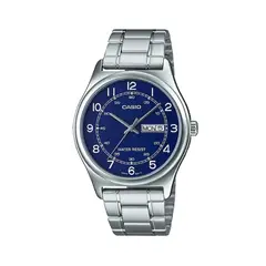 CASIO - Reloj MTP-V006D-2B Azul Para Caballero