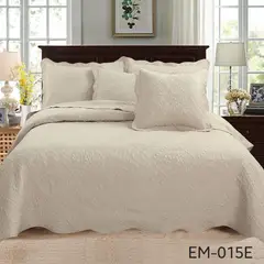 ROYALE SAN MARTY - Sobrecama Bordado Sencillo(1 Mt) Royale San Marty, 5 Piezas.