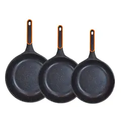 RENAHOUSE - Juego De Sartenes Antiadherentes 6 Pcs