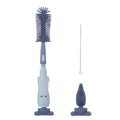 AMERICAN GENERICS - Cepillo Lava Teteros De Silicon Para Biberones Botelito 3en1