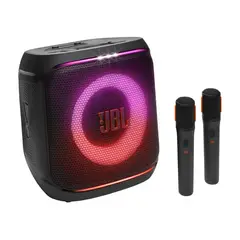 JBL - Partybox Encore2 2Mic Party Speaker Black