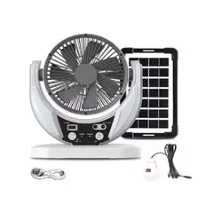 GENERICO - VENTILADOR SOLAR PRACTICO UTIL