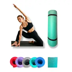 GENERICO - TAPETE DE YOGA 8 MM BUENA CALIDAD