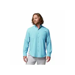 COLUMBIA - Camisa Hombre TAMIAMI II LS SHIRT Azul