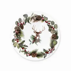 AMBIENTE GOURMET - Plato base navidad Silvestre