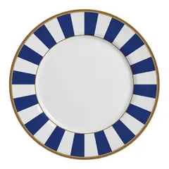 ALLEANZA - PLATO LLANO-PRINCIPAL STRIPE AZUL