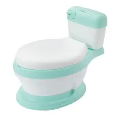 FRAGOLA KIDS - Baño Entrenador Vasenilla Inodoro Verde Acolchado Niños