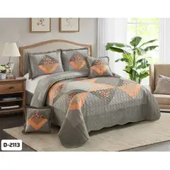 ROYALE SAN MARTY - Cubrecama Gamuzado Cama King 2X2
