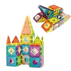 AMERICAN GENERICS - Bloques Fichas Magneticas 48pcs Juguete De Construcion Niños
