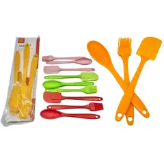 MAZUGI - Kit X3und Pincel silicona Brocha Cuchara espátula miserable