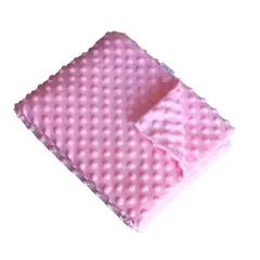 GENERICO - Manta Cobertor Cobija Termica Burbuja Unicolor Para Bebe 140X95cm