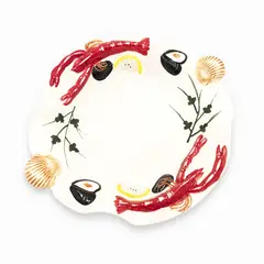 AMBIENTE GOURMET - Tazón langosta roja 37cm