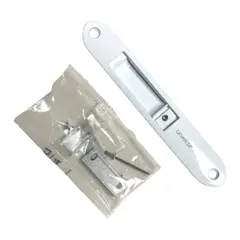 GENERICO - Cerradura De Impacto Pequeño Udinese Color Blanco En Aluminio