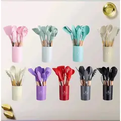 GENERICO - Set De Utensilios Cocina X12 Pcs