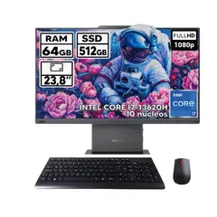 LENOVO - TODO EN UNO NEO 50A INTEL CORE I7-13620H 64GB RAM 512GB SSD 238″ FHD