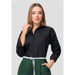 MARKETING PERSONAL - Camisa Mujer Negro Mp 110854