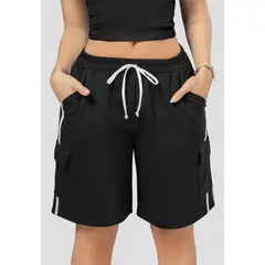 ATYPICAL - Bermuda Mujer Negro 111803
