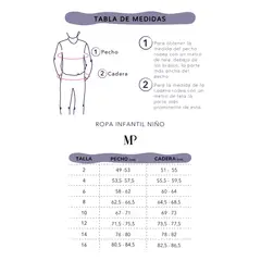 MARKETING PERSONAL - Conjunto Niños Infantil Bicolor Mp 111168