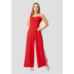 MARKETING PERSONAL - Enterizo Largo Mujer Rojo Mp 112039