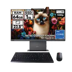 LENOVO - TODO EN UNO NEO 50A INTEL CORE I7-13620H 64GB RAM 1TB SSD 238″ FHD