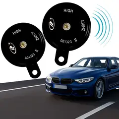 GENERICO - Bocinas Disco Ir A004 12voltios 105-118db Setx2 Original Pro