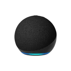 AMAZON - Alexa Parlante Echo Dot 5ª Negro y Bombillo LED 9w