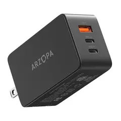 GENERICO - Cargador Rápido Arzopa 65w - Ideal Para Múltiples Equipos