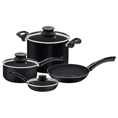 TRAMONTINA - Bateria de Ollas de Cocina Paris x 7 piezas