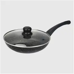 NOVUM - Sarten Utiile con Tapa de Vidrio de 30 Cm