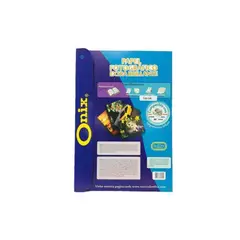 ONIX - Papel Fotográfico A4 135 gr x 20 Hojas Brillante Autoadhesivo
