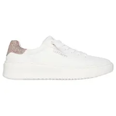 SKECHERS - Tenis Mujer Court Break - Blanco