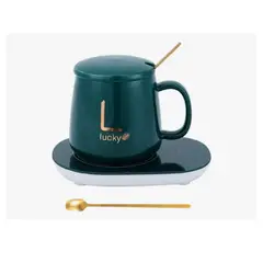 INNOVA - Taza Mug Eléctrica Calentador Mantiene Bebidas Calientes Apagado